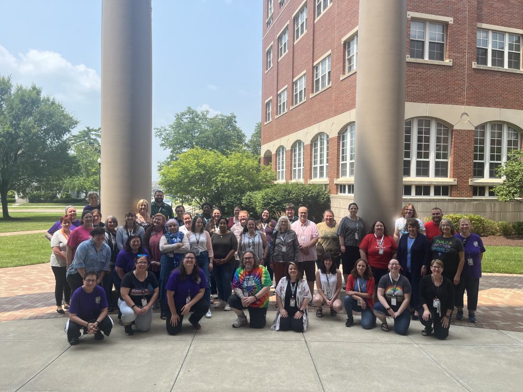 Group photo of attendees and staff at OLSSI 2023